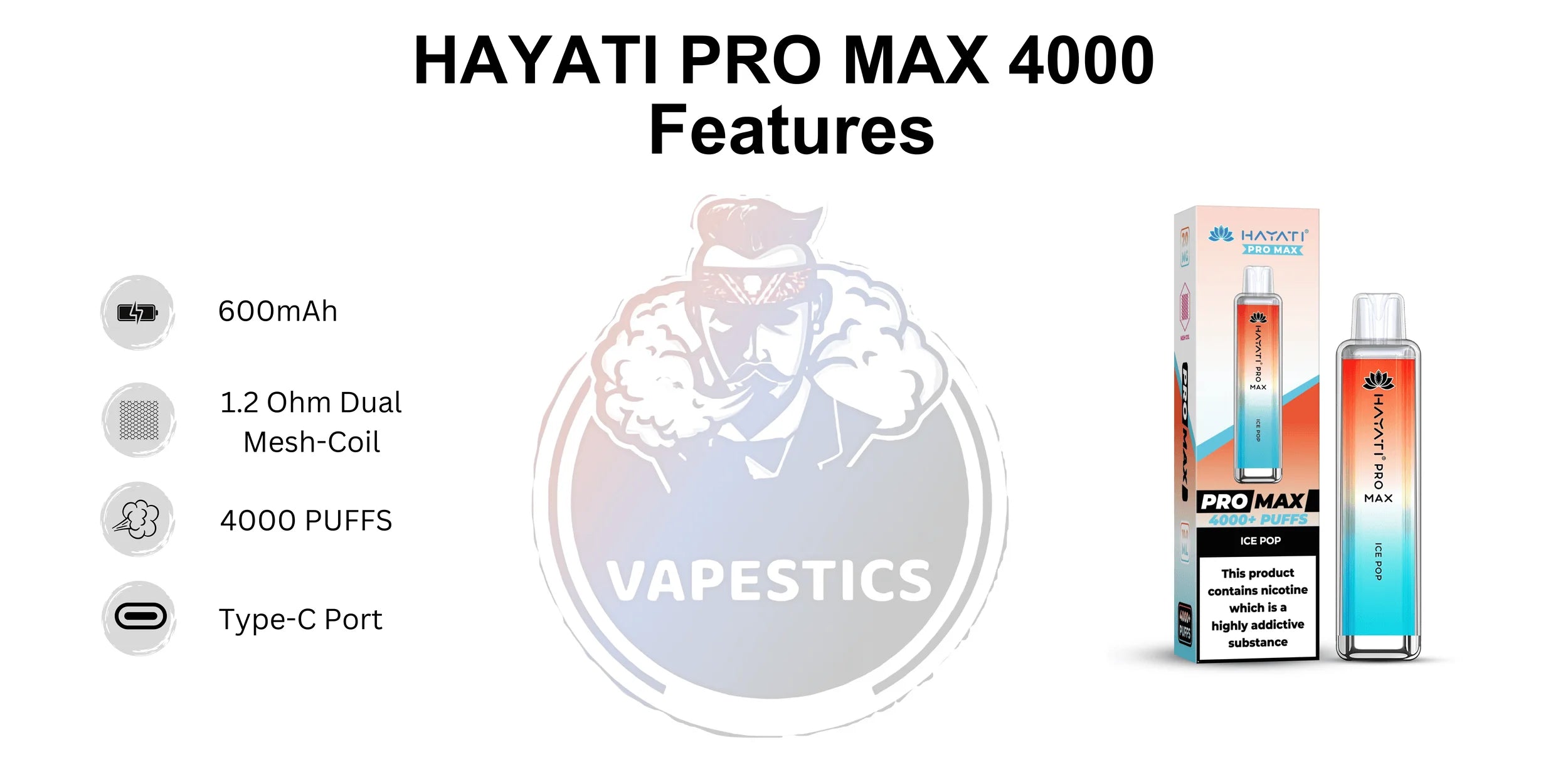 Hayati_Pro_Max_4000_Puffs_Features