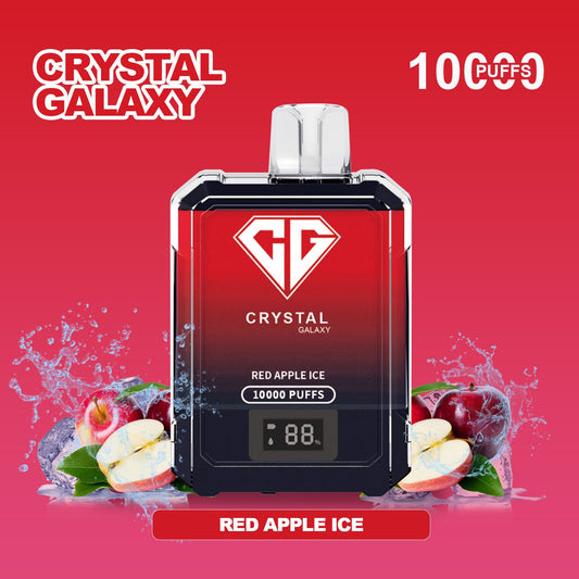 Crystal Galaxy 10000 Puffs Disposable Vape Box of 10