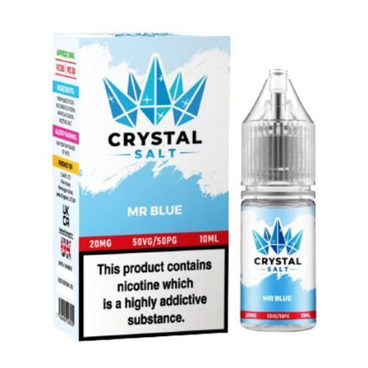 Crystal Salt 10ml Nic Salts E-Liquid - Pack of 5