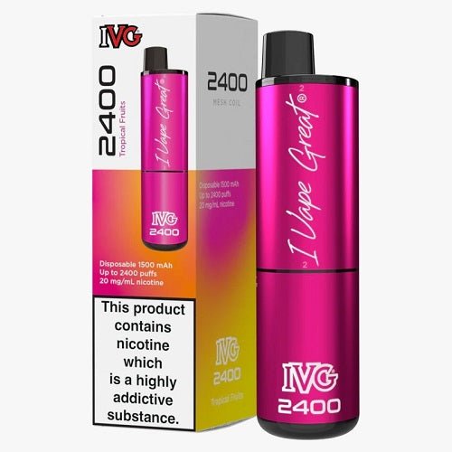 IVG 2400 Disposable Vape Pod Device - Box of 5