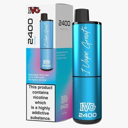 IVG 2400 Disposable Vape Pod Device - Box of 5