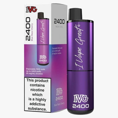 IVG 2400 Disposable Vape Pod Device - Box of 5