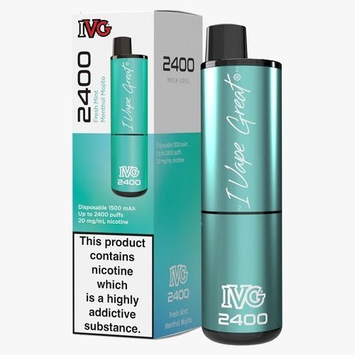 IVG 2400 Disposable Vape Pod Device - Box of 5