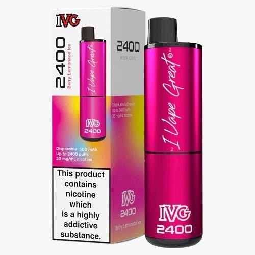 IVG 2400 Disposable Vape Pod Device - Box of 5