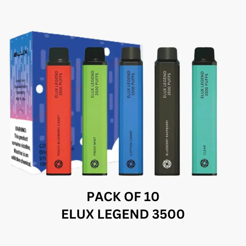 ELUX Legend 3500 Disposable Pod Device- Box of 10