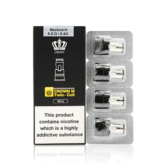 Uwell Crown M Twin Replacement Coil - Pack of 4