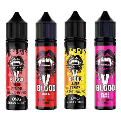 V Blood Shortfill 50ml E-Liquid All Ranges