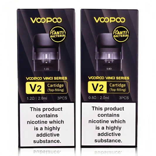 Voopoo Vinci V2 Replacement Pods - Pack of 3