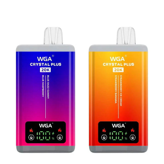 WGA Crystal Plus 20000 Vape Kit 2-in-1 -Box of 10